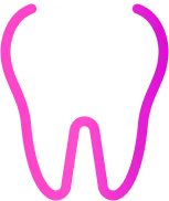 Icon of tooth wtih filling on top